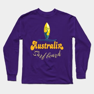 Australia surf board Long Sleeve T-Shirt